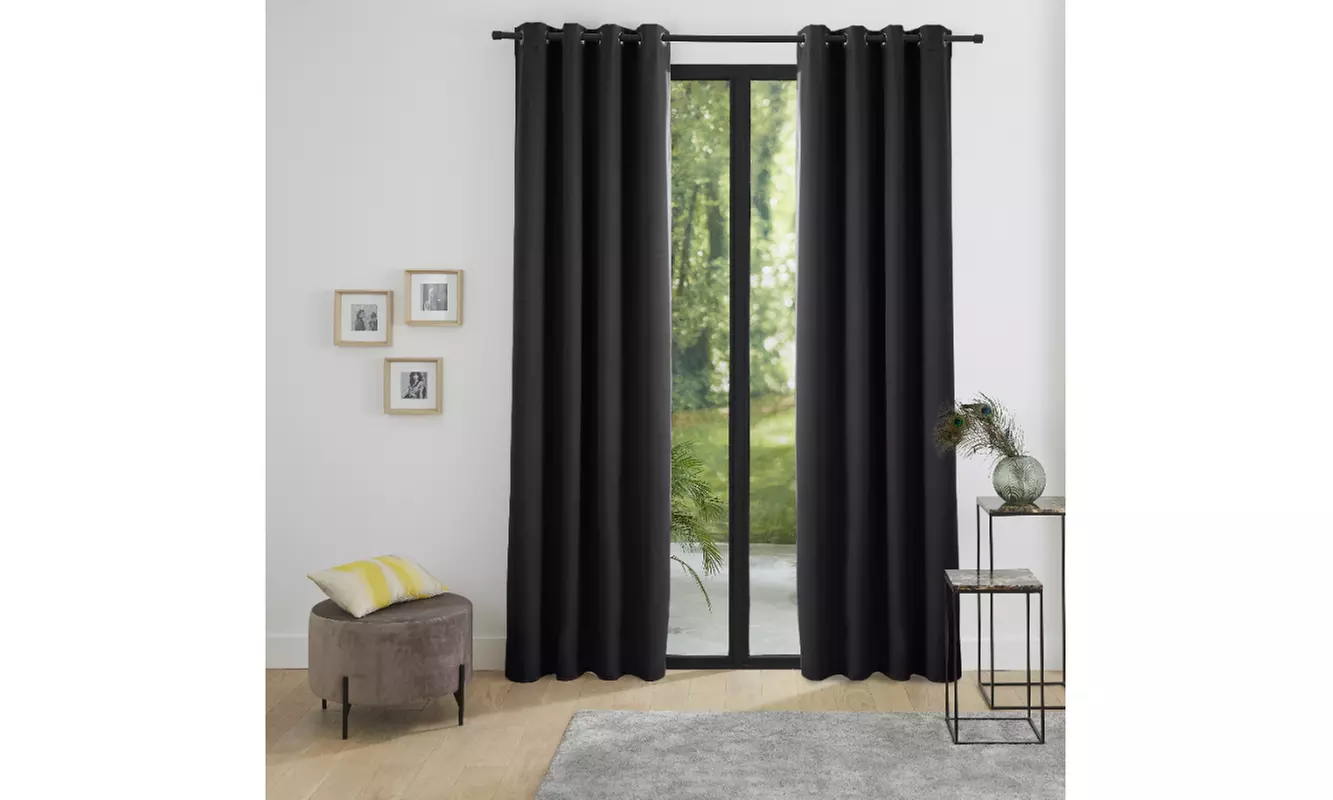 Rideau occultant et obscurcissant thermique