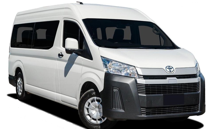 Image 1: 12 Seater Toyota Hiace Vehicle Rental from Gorkha Holdings Pty Ltd