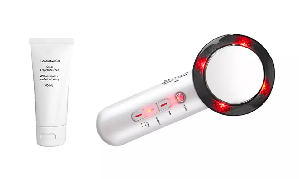 3 in 1 UltraSonique Cavitation Slimming Device with Conductive Gel - Primary Image