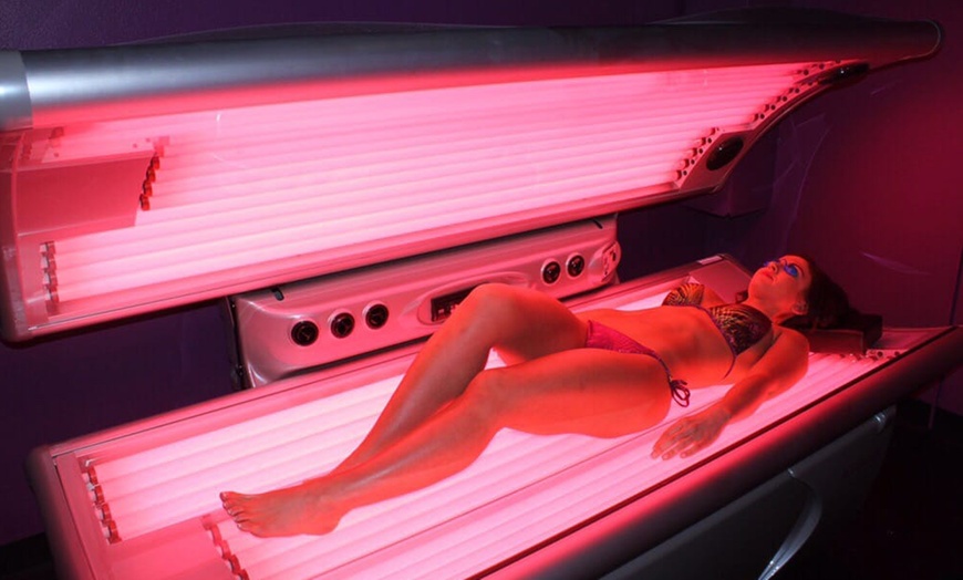 fun tan red light therapy