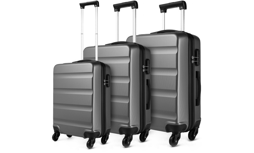 Image 3: One or Three Kono Cabin Size Suitcases