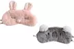 Koala or Rabbit Furry Animal Novelty Eye Sleep Mask - Second Medium