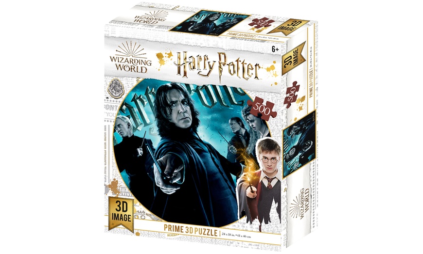 Image 9: Harry Potter-Themed 500-Piece 3D Jigsaw Puzzle