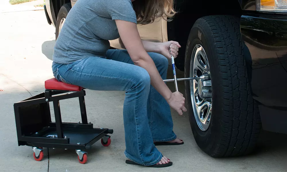 Pro-Lift 2-in-1 Creeper Seat and Stool Combo - Primary Image