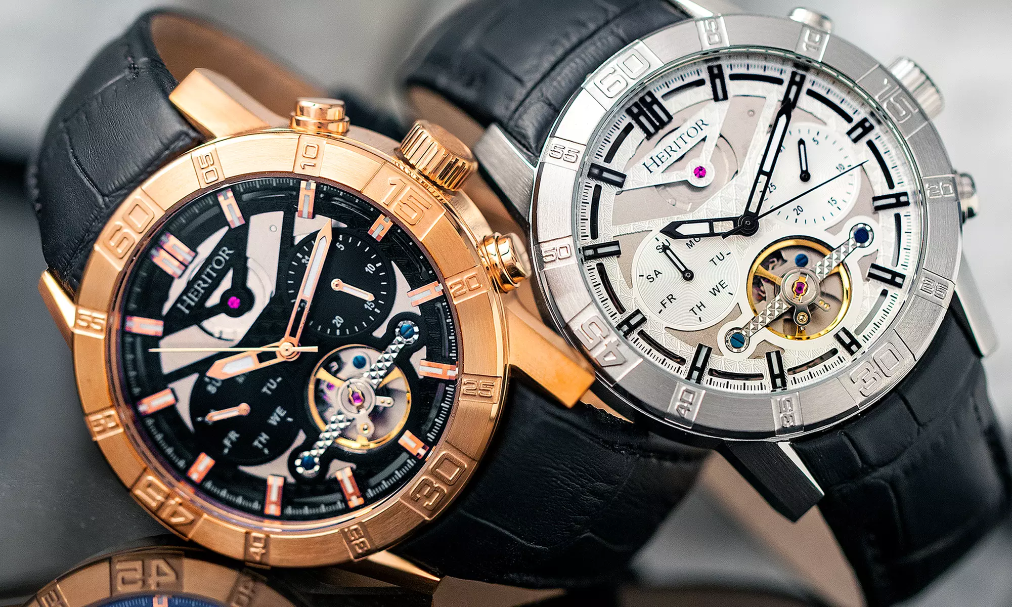 Heritor Automatic Herren-Armbanduhr Hannibal