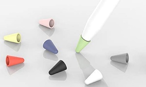  Eight-Piece Set of Silicone Tip Covers for Apple Pencil 1/2 