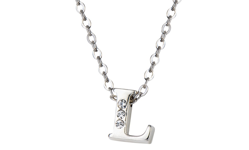 Image 25: Initial Letter Necklace 