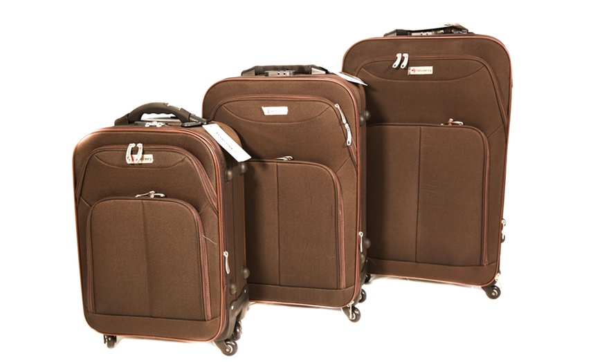 Image 109: Discovery Three-Piece Luggage