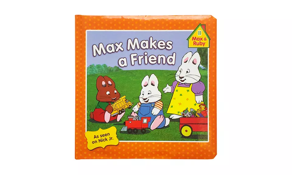 Max and Ruby: Max Makes a Friend Board Book - Primary Image