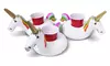 Unicorn-Shaped Pool Drink Holder Float (3-Pack)