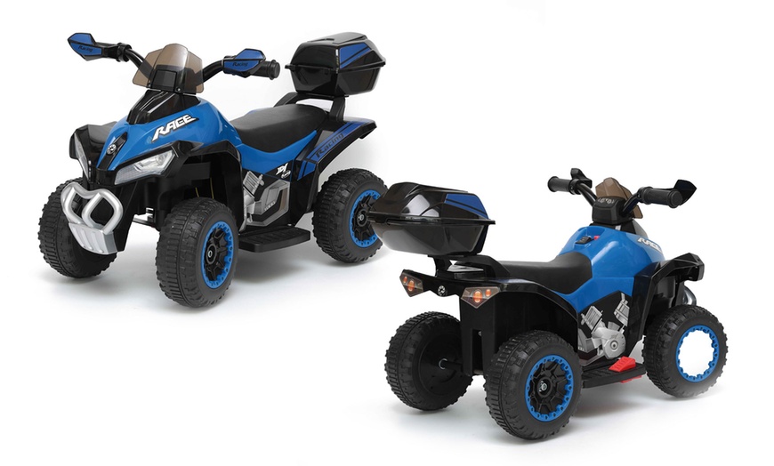 Image 2: Kids' Electric 6v Ride On Mini Quad