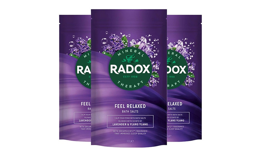 Image 1: Radox Mineral Therapy Bath Salts