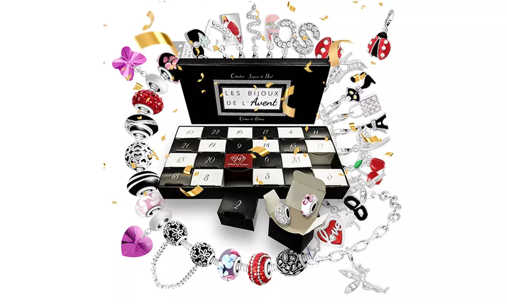 Calendrier de l'Avent avec 24 Bijoux de la marque Sc Crystal Paris - Primary Image