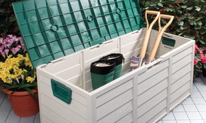 250L Garden Storage Box with Wheels