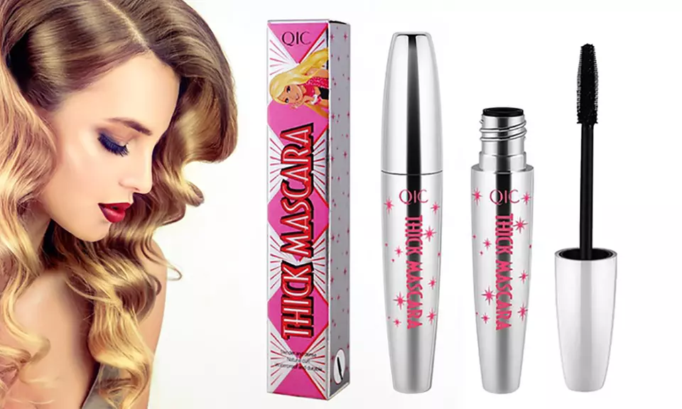 Professional 4D Eyelash Enhancer Black Mascara (0.31mL) - Primary Image