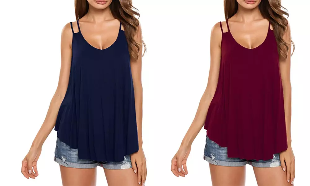 1 ou 2 tops fluides à double bretelles et dos nu - Image 7