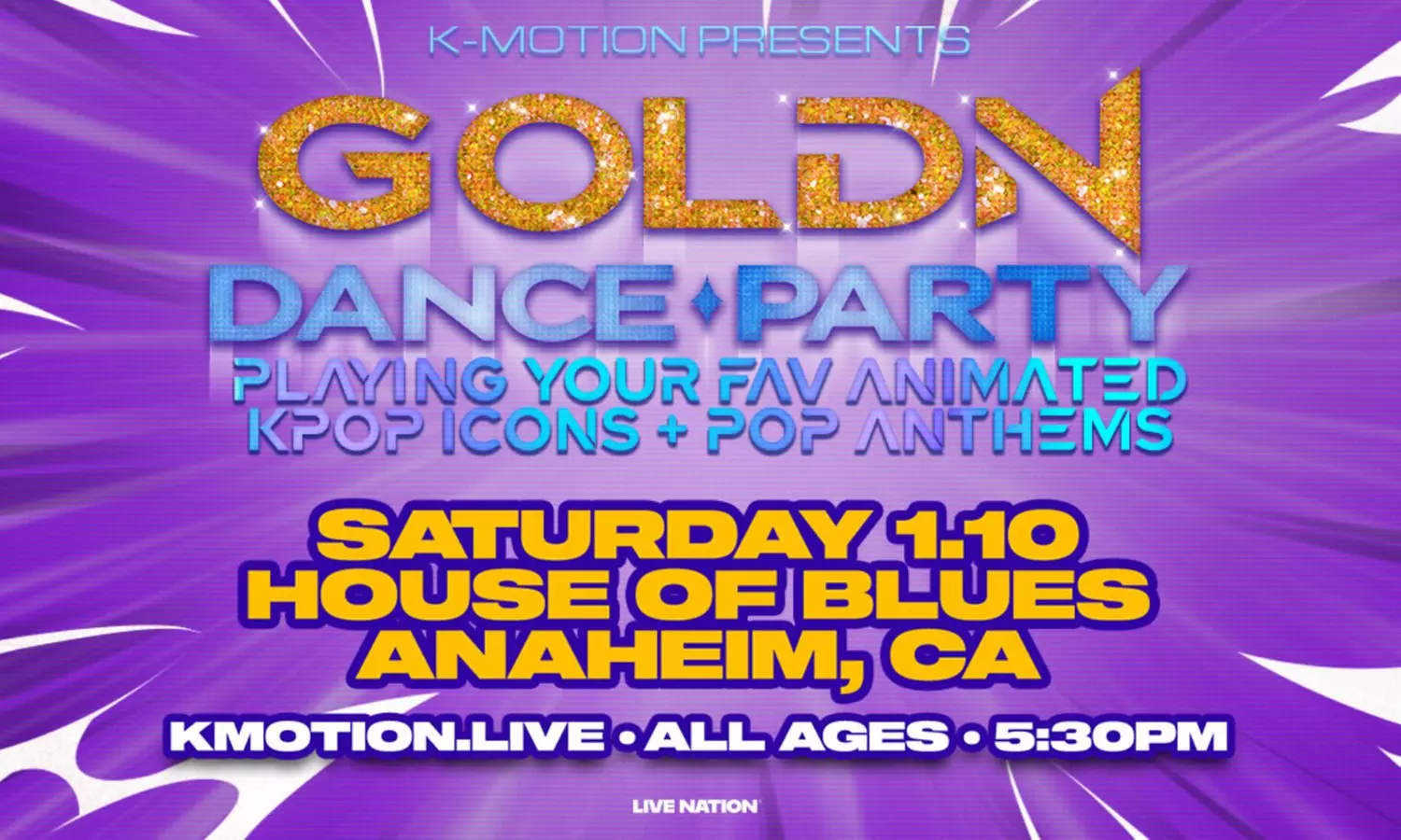 GOLDN: Kpop + Pop Dance Party on January 10 at 4:30 PM - Primary Image
