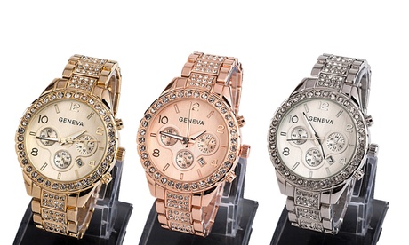 Orologio da polso per donna Geneva disponibile in 3 colori