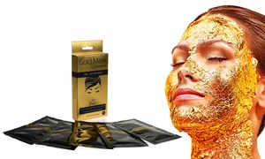 Set of 5 Gold Peel-Off Face Masks