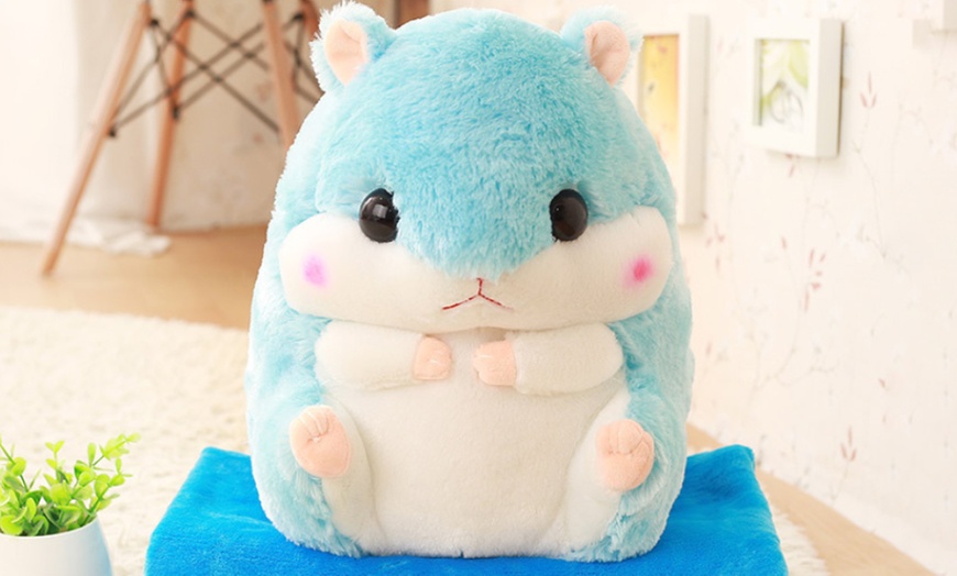 Image 11: Hamster Plush and Blanket Set