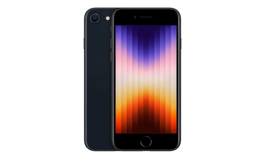 Image 1: Apple iPhone SE (2022) de 256 GB en color negro, reacondicionado