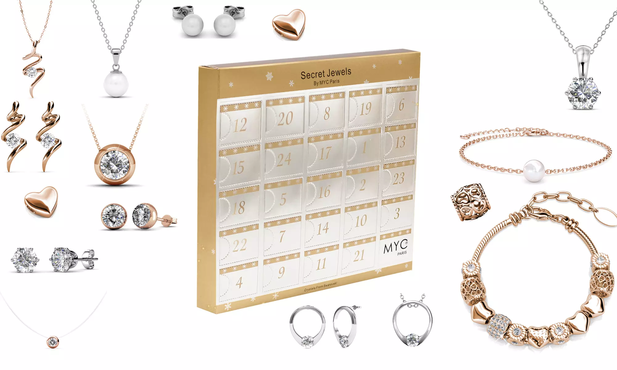 1 o 2 calendari dell'Avvento MYC Paris