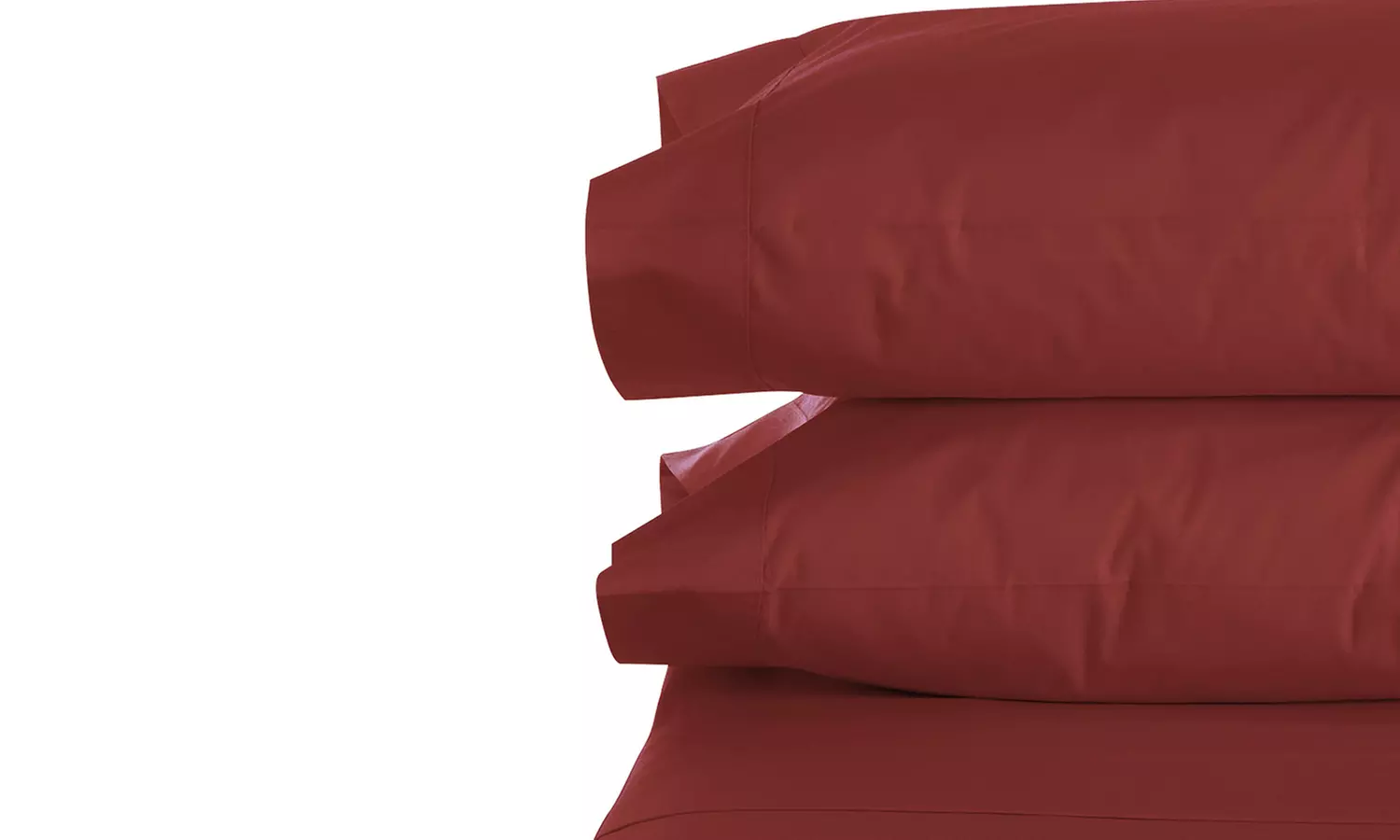 2 Pillow Cases Per Set King & Queen Size 1800 Series PillowCase 