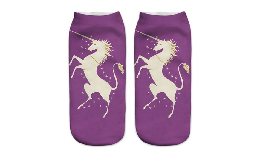 Image 6: Multipack Unicorn Socks