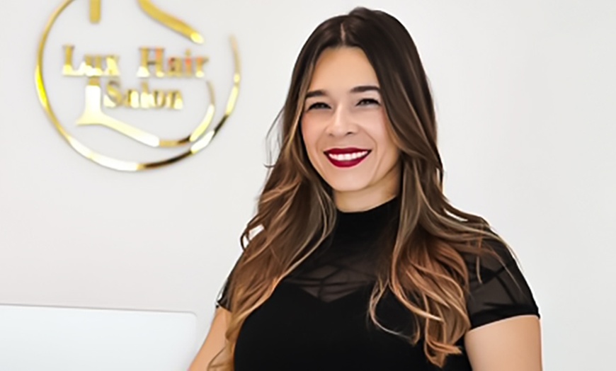 Image 8: Brazilian Blowout Smoothing Treatment + Optional Haircut 