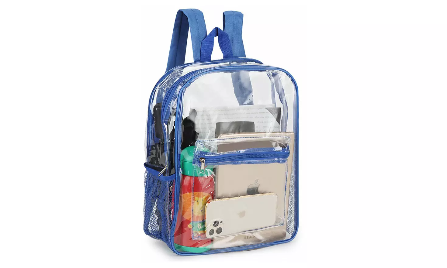 Clear Backpack Duty PVC Transparent Shoulder School Bag