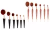 Zoë Ayla Oval Brush Sets (1-, 4-, or 6-Piece)