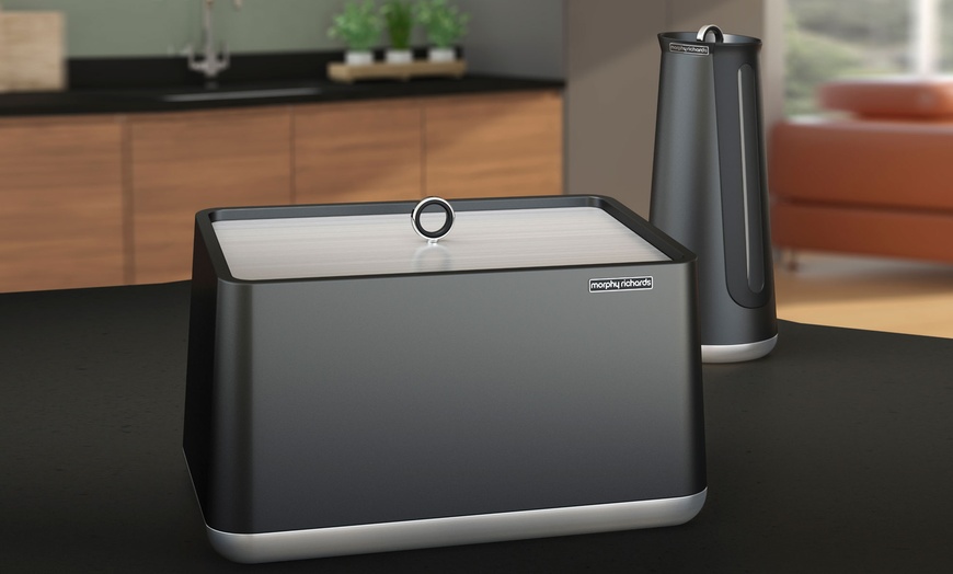 morphy richards aspect bread bin