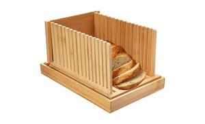 Bamboo Bread Knife Slicing Board