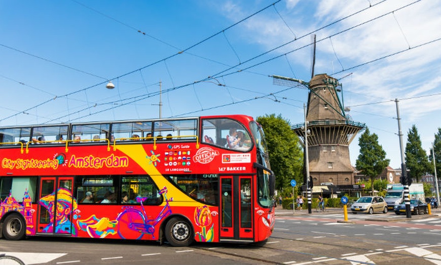 Image 3: Hop On Hop Off bus/boot Amsterdam