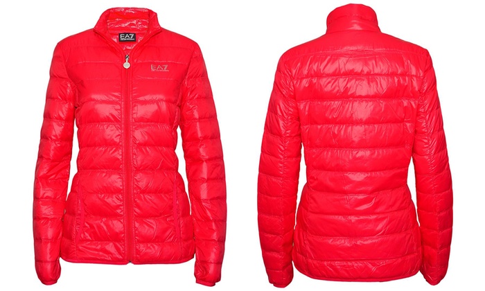 armani red jacket womens