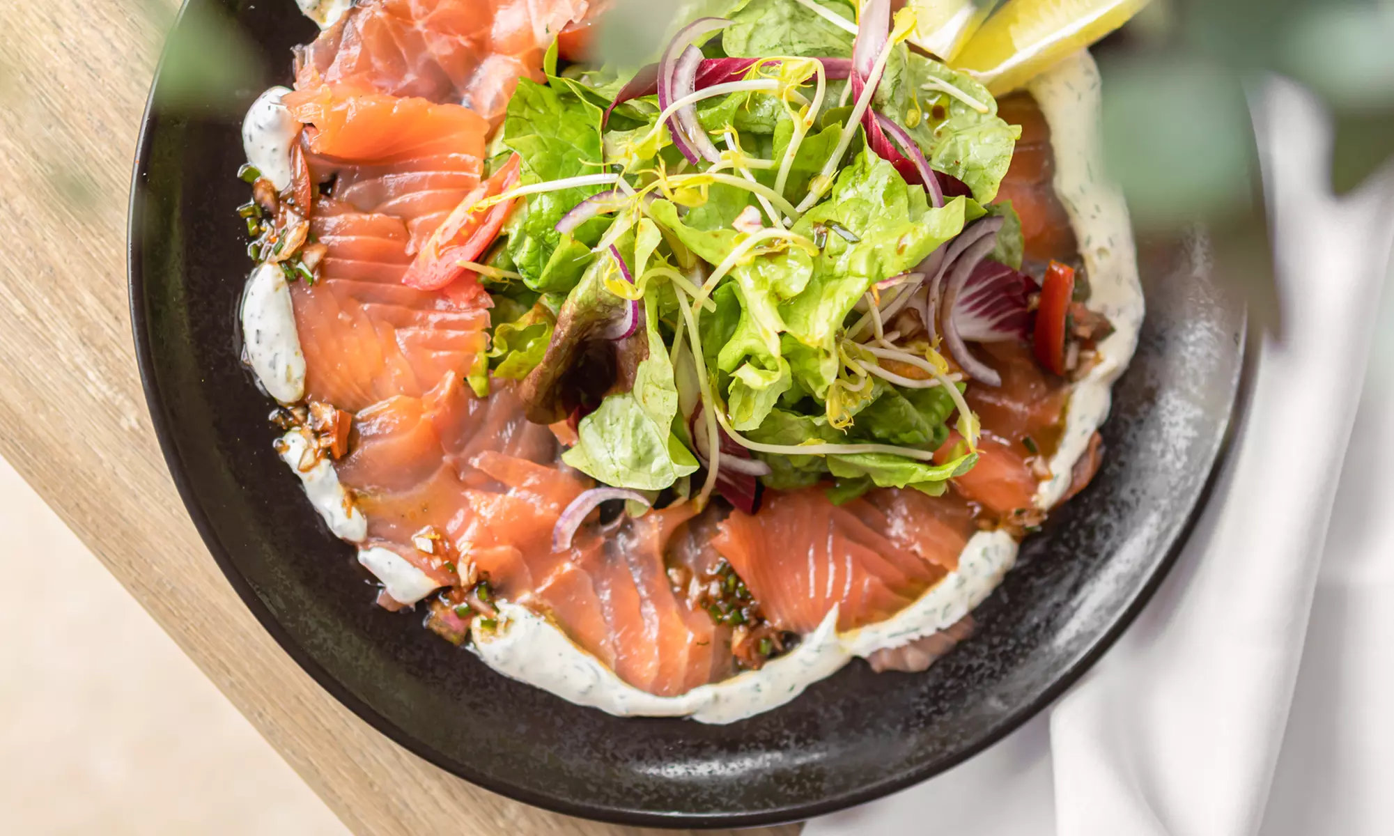 Menu gastronomique 3, 4 ou 5 services au restaurant L'instant Présent