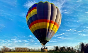 Experience a Hot Air Balloon Shared Ride Over the Huntley Area!