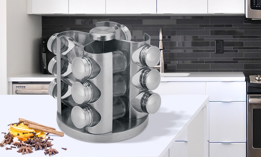 Image 2: Rotating Spice Rack
