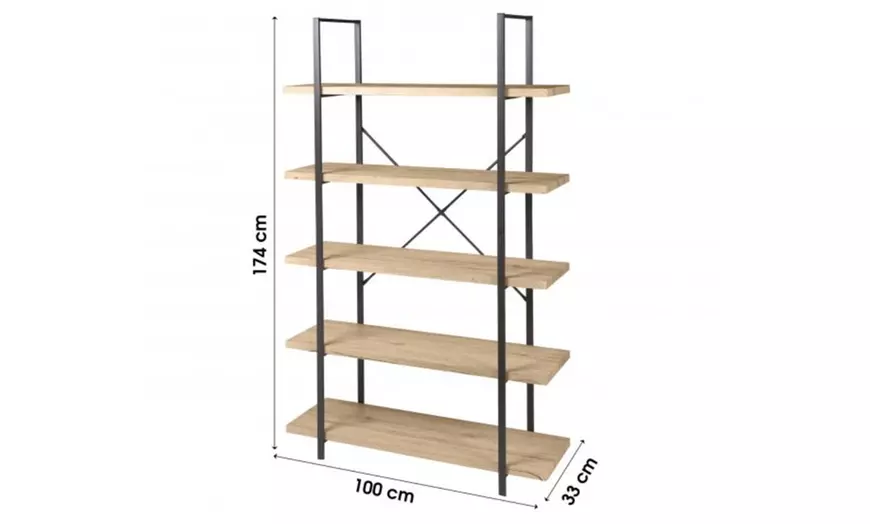 Image 10: Kast met industrieel design