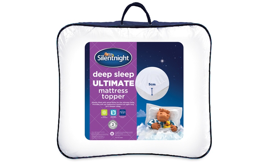 Image 4: Silentnight Mattress Topper