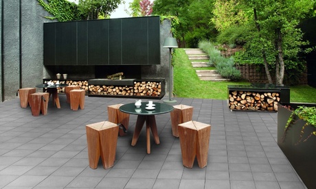 Lotto di 7 piastrelle in polipropilene Artplast, disponibili in 4 colori