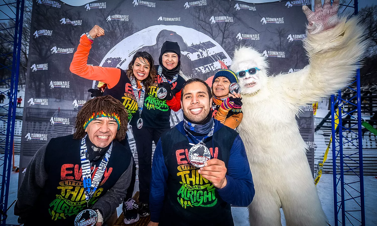 Registration for Just for Fun - 15 or 25 Obstacles at The Abominable Snow Race (Up to 42% Off) - Primary Image