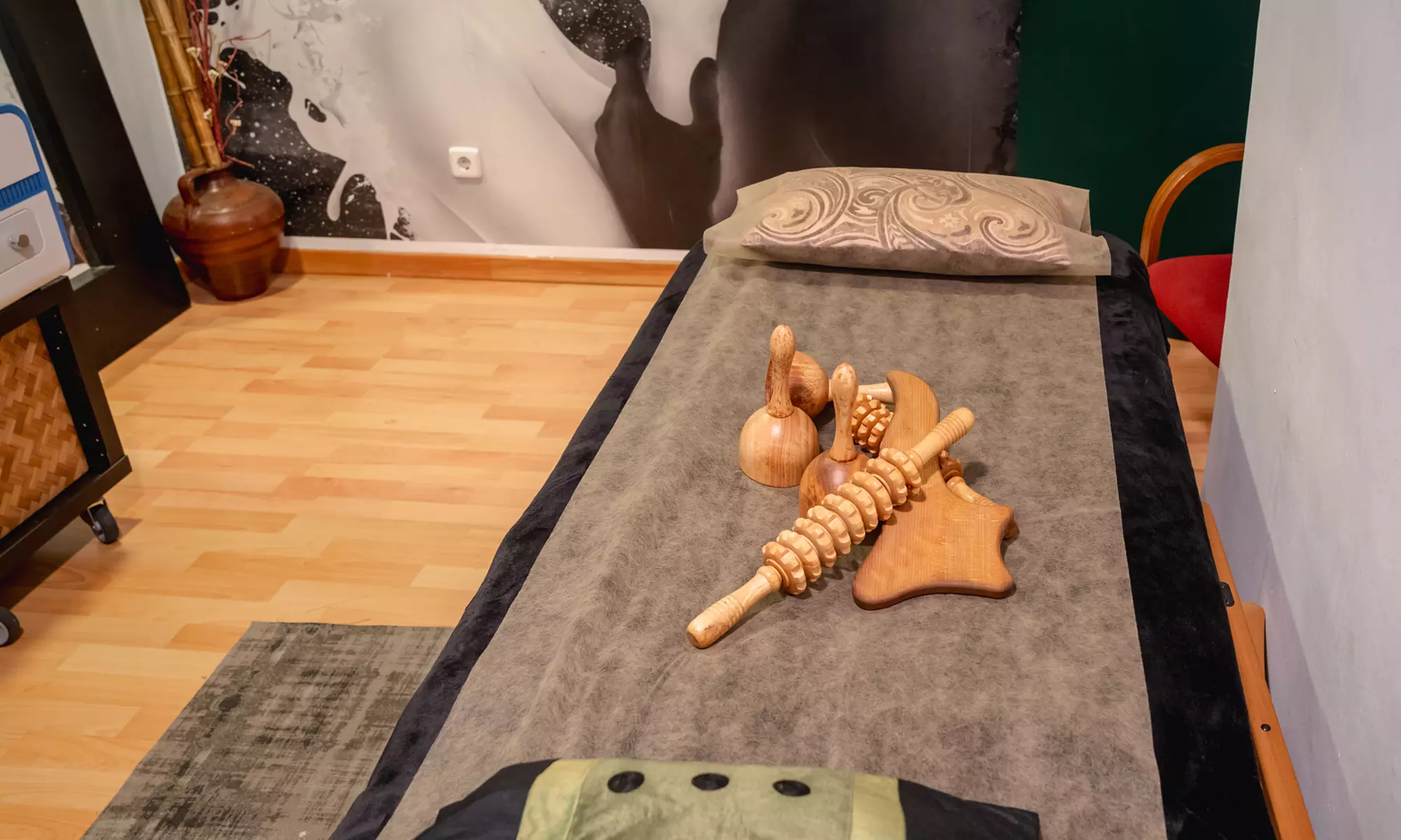 1 o 2 sesiones de masaje con ventosas y lámpara de moxibustión para 1