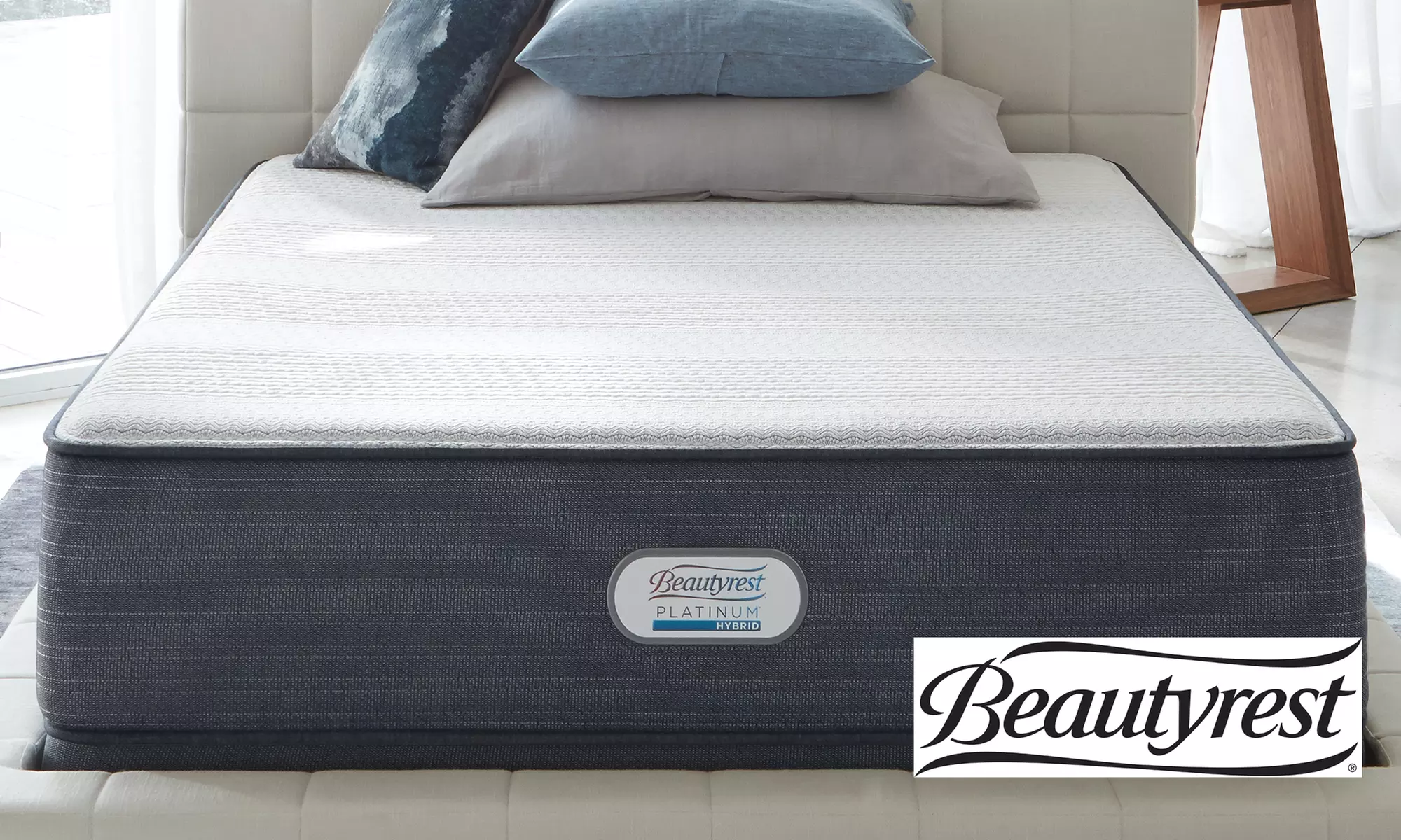 Beautyrest Platinum 14" Hybrid Mattress. Free White Glove Delivery. - Primary Image