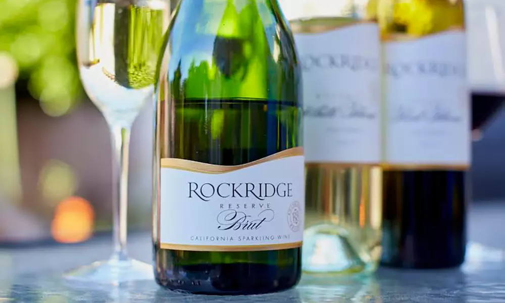 Rockridge Reserve NV California Brut Sparkling Sampler (6-Pack). Shipping Included. - Second Medium
