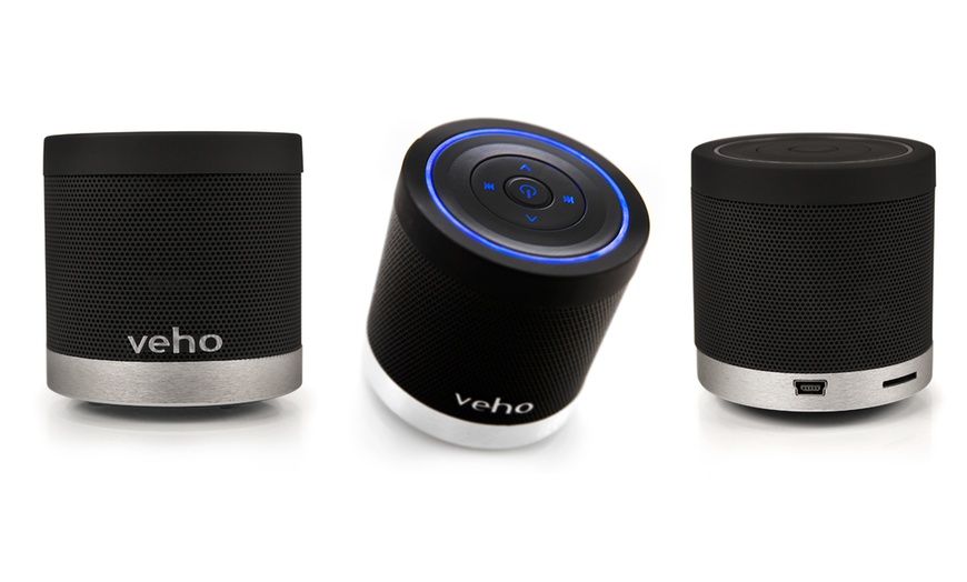 Image 2: Veho Bluetooth Speaker