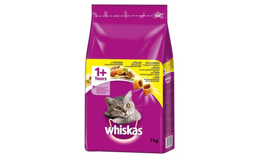 Image 1: Whiskas 1+ Cat Complete Dry Food