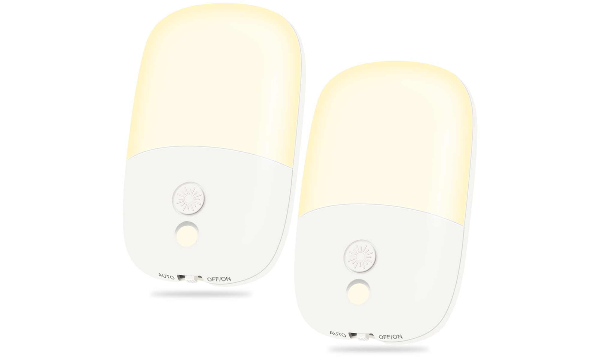 Night Light Plug-In for Walls with Five Brightness Levels