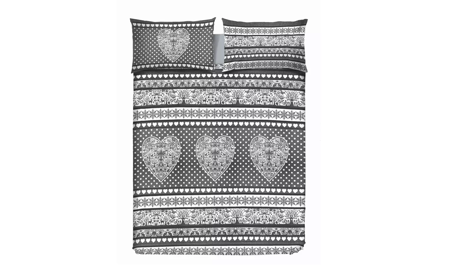 Copripiumino in fantasie invernali e tirolesi