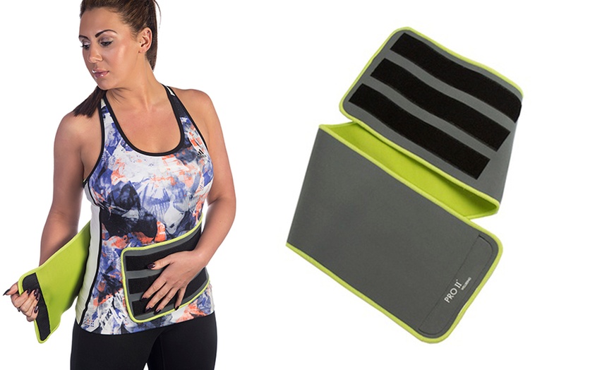 Image 2: Pro 11 Wellbeing Waist Trainer Belt